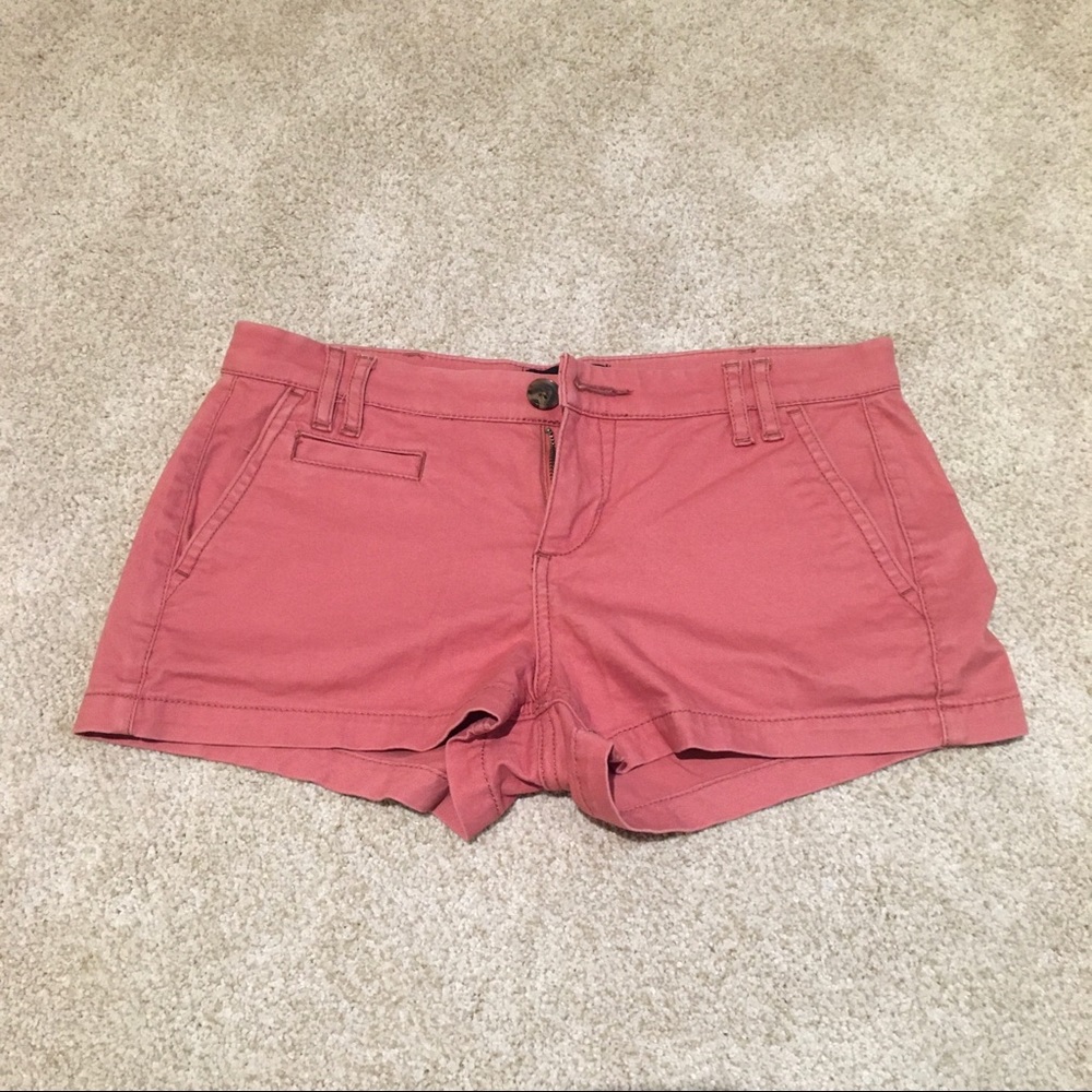 Express Red Summer Shorts